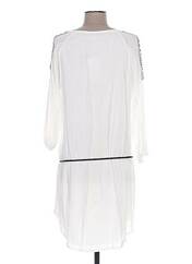 Tunique maternité blanc COLLINE pour femme seconde vue