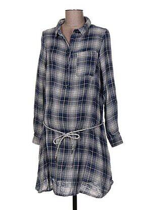 Robe maternité empiècements bleu COLLINE femme
