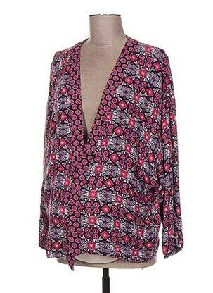 Gilet maternité coupe cintrée rose COLLINE femme