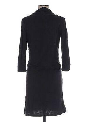 Robe maternité col bénitier noir COLLINE femme
