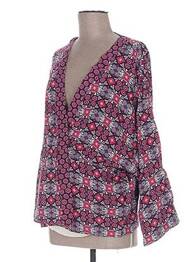 Gilet maternité coupe droite rose COLLINE femme