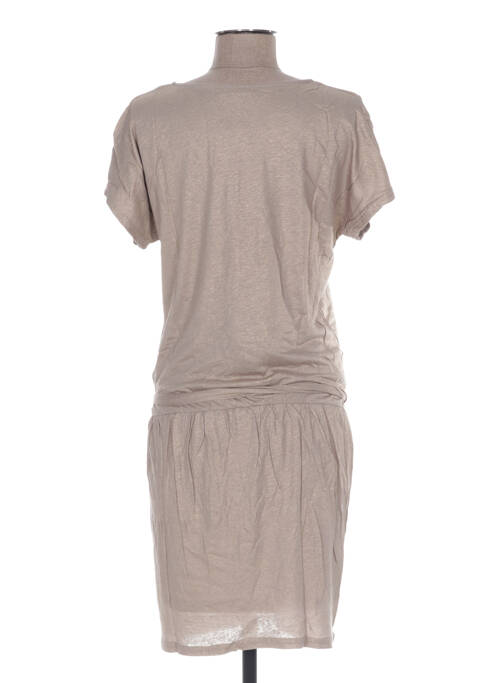 Robe maternité beige COLLINE pour femme