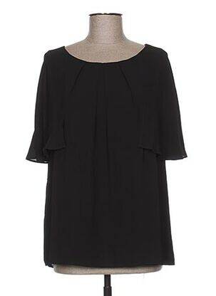 Top manches courtes manches courtes noir SO ESSENTIAL femme