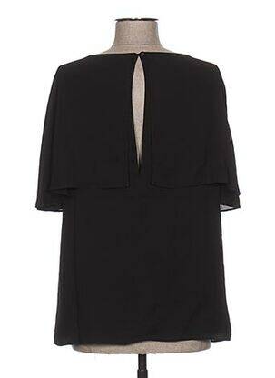 Top manches courtes manches courtes noir SO ESSENTIAL femme
