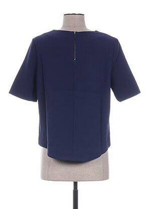 Top manches courtes manches courtes bleu SO ESSENTIAL femme