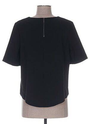 Top manches courtes manches courtes noir SO ESSENTIAL femme