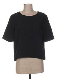Top manches courtes manches courtes noir SO ESSENTIAL femme