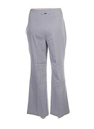 Pantacourt taille haute taille haute gris JC TRIGON femme
