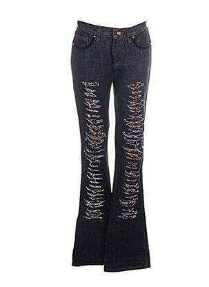 Jeans bootcut noir VOYAGE PASSION pour femme