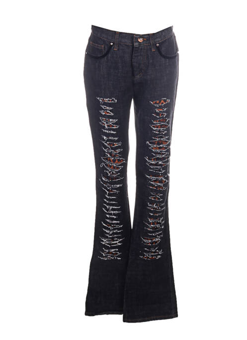 Jeans bootcut noir VOYAGE PASSION pour femme