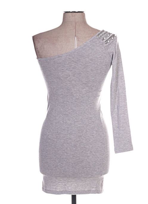 Tunique manches longues gris FREE FOR HUMANITY pour femme