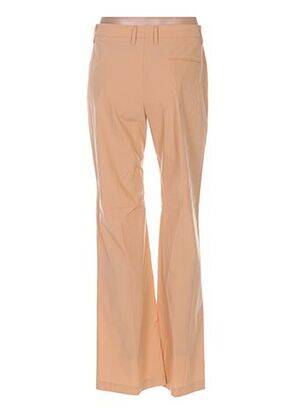 Pantalon flare taille normale taille normale orange LOLA femme