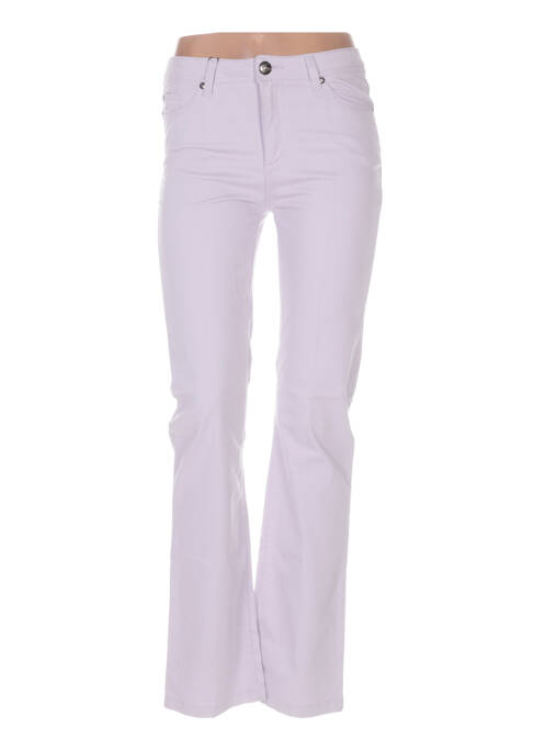 Pantalon droit violet EMMA & CARO pour femme