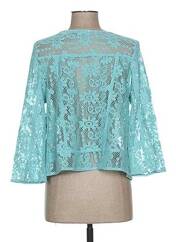 Gilet manches longues bleu AGATHE & LOUISE pour femme seconde vue