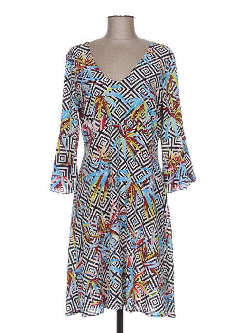 Robe courte bleu POUSSIERE D'ETOLE pour femme