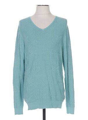 Pull col v manches longues bleu SCOTCH & SODA homme