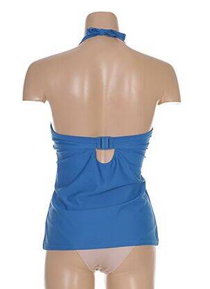 Top de bain bretelles élastiquées ajustables bleu CURVY KATE femme