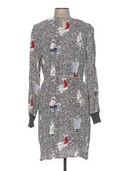 Robe mi-longue marron NICE THINGS pour femme seconde vue