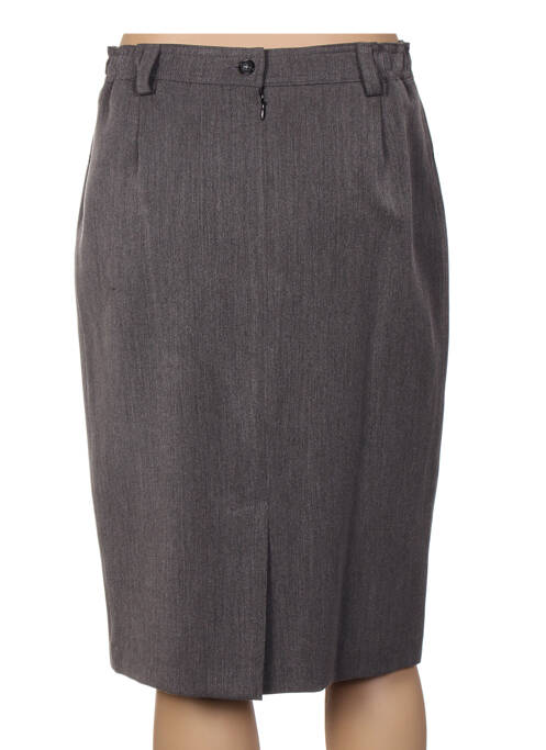 Jupe mi-longue gris JEAN DELFIN pour femme