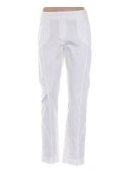 Pantalon slim blanc JEAN DELFIN pour femme seconde vue