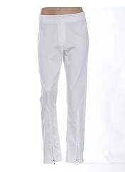 Pantalon slim blanc JEAN DELFIN pour femme seconde vue