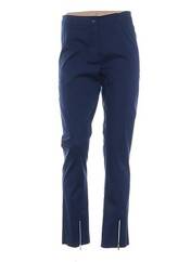 Pantalon slim bleu JEAN DELFIN pour femme seconde vue