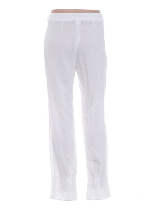 Pantalon droit blanc JEAN DELFIN pour femme