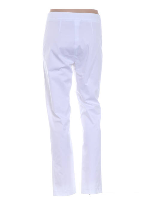 Pantalon slim blanc JEAN DELFIN pour femme