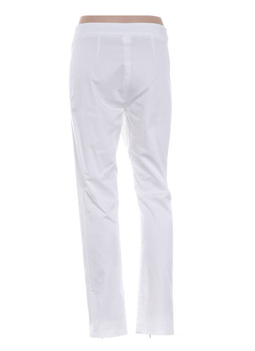 Pantalon slim blanc JEAN DELFIN pour femme