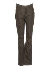 Pantalon slim marron GEISHA pour femme seconde vue