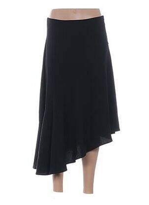 Jupe mi-longue noir CREAM pour femme