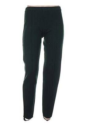 Pantalon taille haute taille haute vert JACQUELINE COQ femme