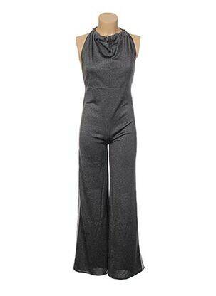 Combi-pantalon gris JACQUELINE COQ femme
