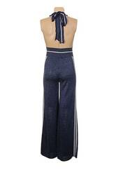 Combi-pantalon bleu JACQUELINE COQ pour femme seconde vue