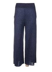 Pantalon bleu JACQUELINE COQ pour femme seconde vue