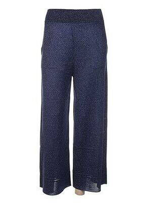 Pantalon bleu JACQUELINE COQ pour femme