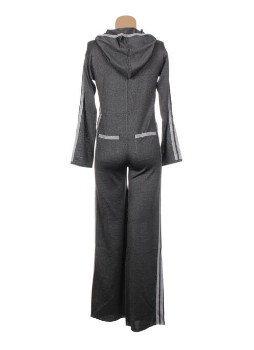 Combi-pantalon gris JACQUELINE COQ pour femme