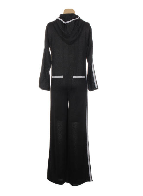 Combi-pantalon noir JACQUELINE COQ pour femme