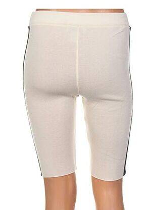 Cycliste taille élastique beige JACQUELINE COQ femme