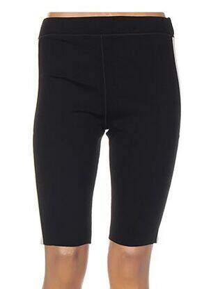 Cycliste taille élastique noir JACQUELINE COQ femme