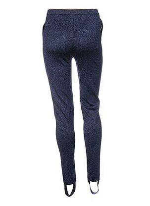 Legging taille élastique bleu JACQUELINE COQ femme