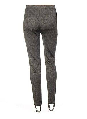 Legging taille élastique gris JACQUELINE COQ femme