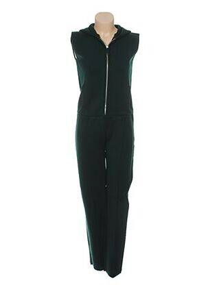 Combi-pantalon vert JACQUELINE COQ femme