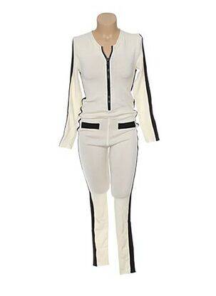 Combi-pantalon beige JACQUELINE COQ femme