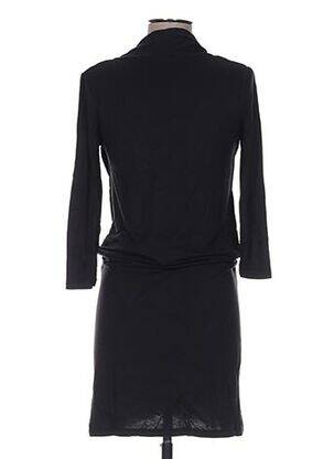 Robe maternité col bénitier noir COLLINE femme