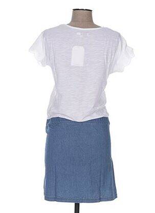 Robe maternité empiècements bleu COLLINE femme