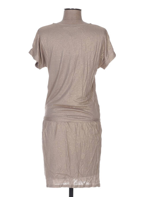 Robe maternité beige COLLINE pour femme
