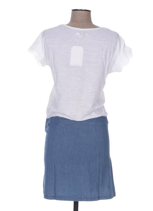 Robe maternité bleu COLLINE pour femme