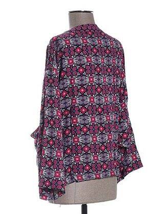 Gilet maternité coupe droite rose COLLINE femme