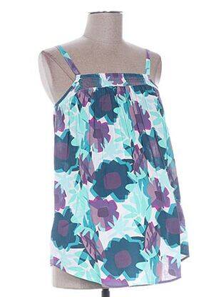Chemisier maternité coupe évasée bleu COLLINE femme
